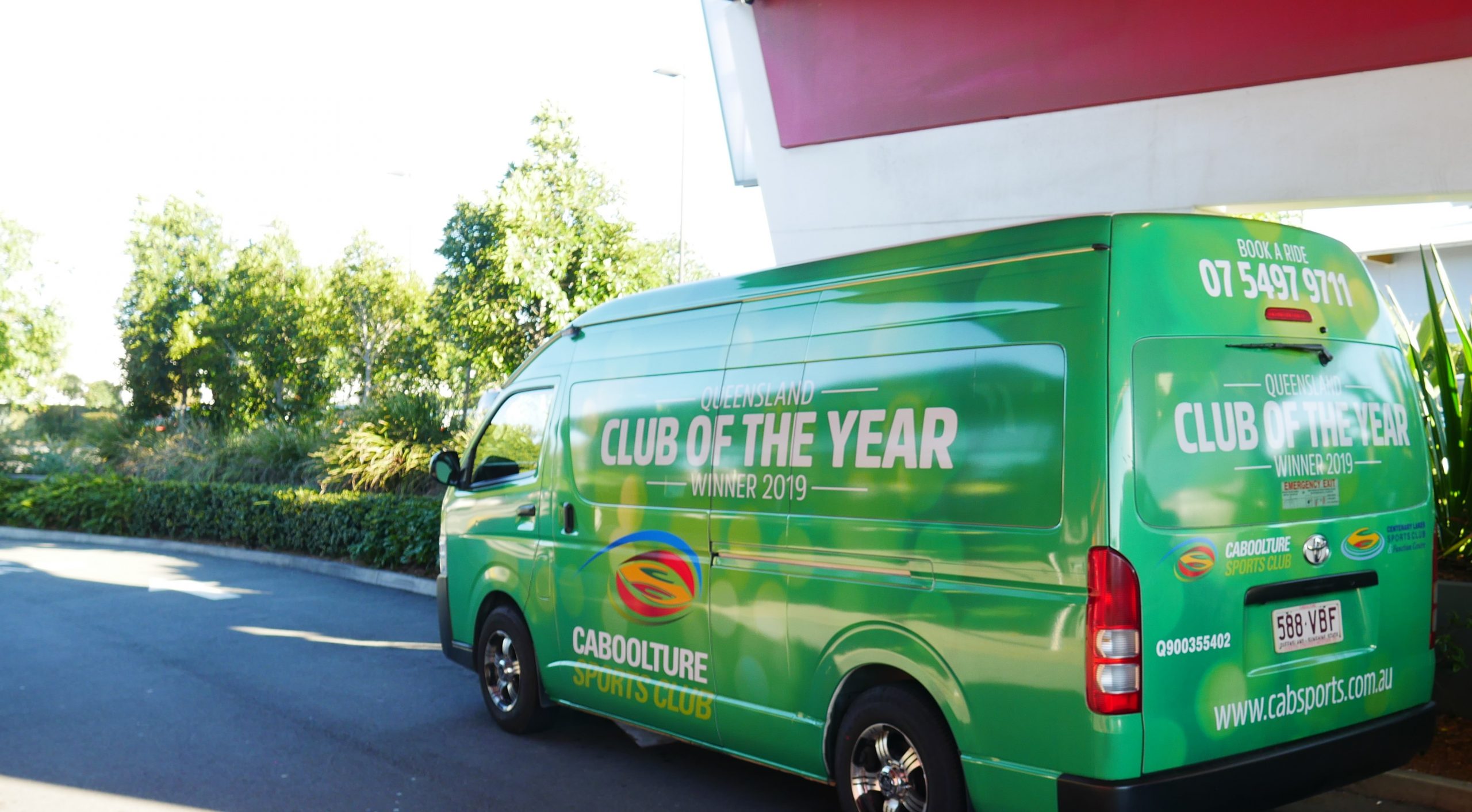 Caboolture Sports Club Courtesy bus for members to travel to & from ...