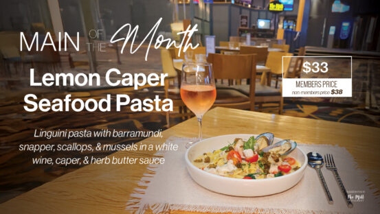 Lemon Caper Seafood Pasta